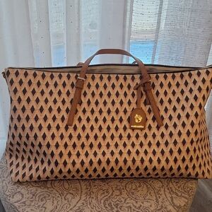 Spartina 449 Brown and Gold Designer Tote